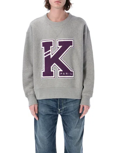 KENZO GREY CREWNECK SWEATSHIRT