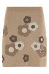 Kenzo Hana Dots Skirts Beige In Brown