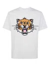 Kenzo T-shirt With Print In Blanco