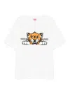 Kenzo T-shirt With Print In White
