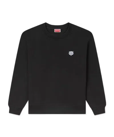KENZO KENZO HAPPY TIGER EMBROIDERED SWEATSHIRT