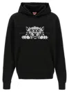 Kenzo Felpa In Cotone Nero Uomo