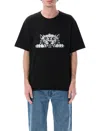 Kenzo Black Oversized T-shirt With Print