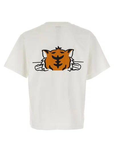 Kenzo Happy Tiger T-shirt In White