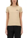 Kenzo Happy Tiger T-shirt In Beige