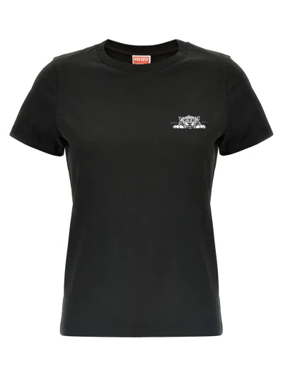 KENZO KENZO HAPPY TIGER COTTON T-SHIRT