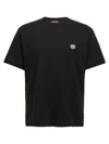Kenzo Black T-shirt With White Tiger Patch. In Black