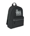 Kenzo Backpack With Adjustable Straps And Top Handle In Black