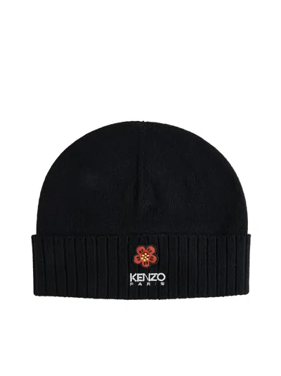 Kenzo Beanie Hat In Black