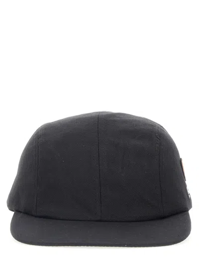 Kenzo Hat With Embroidery In Black