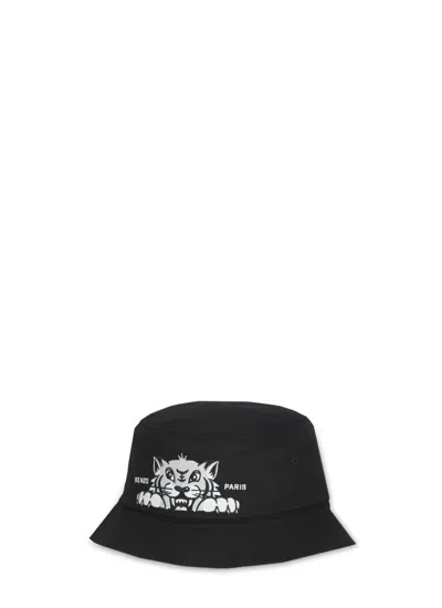 Kenzo Hats In Black