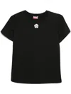 Kenzo 'floral 2.0' T-shirt In Black
