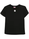 Kenzo 'floral 2.0' T-shirt In Black