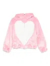 Kenzo Heart Bomber Jacket In Pink