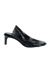 Kenzo 55mm Mesh-design Mules In Black