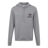 Kenzo Hooded Love Eye Embroidered Hoodie 'light Grey' In Gray