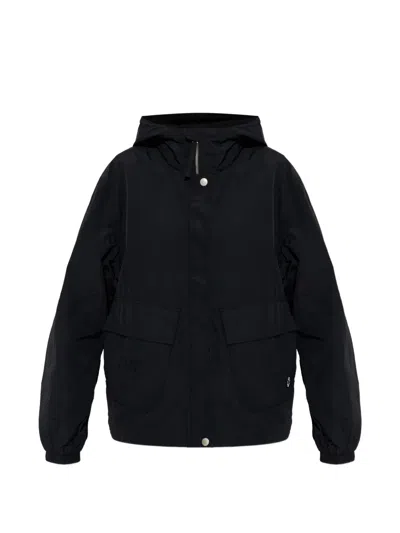 Kenzo Hooded Pocket Jacket In Black