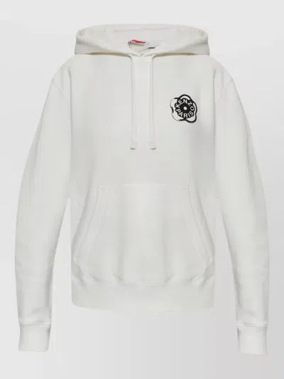 Kenzo Hooded Sweatshirt Nylon And Silk Blend