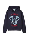 Kenzo Hoodie Mit Logo-stickerei