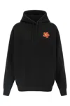 Kenzo Cotton Futura 2000 Sweatshirt With Graphic Prints In Black