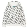 Kenzo Hooded Sweater In White