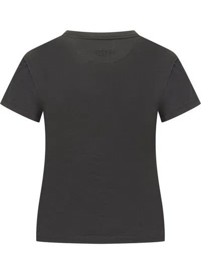 Kenzo Iconic Graphic T-shirt With Tiger Design In Black