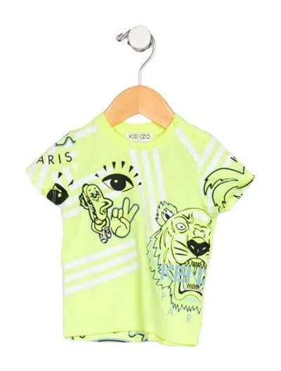 Pre-owned Kenzo Babies' Infant Boys' Graphic T-shirt In Yellow
