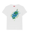 Kenzo Item O-neck Short-sleeved T-shirt In White