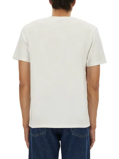 KENZO KENZO IVORY COTTON T-SHIRTS