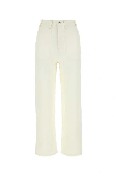 Kenzo Ivory Denim Jeans