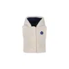 Kenzo Ivory Vest For Girl With Flower And Logo In Ivory