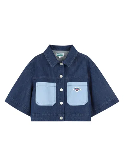 Kenzo Kids' Jacket In Gray