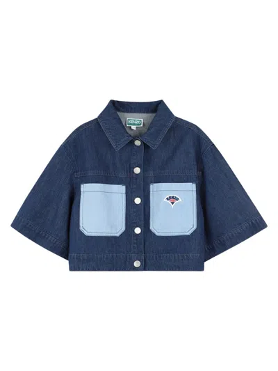 Kenzo Jacket In Blue