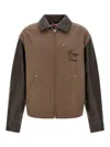 Kenzo Giubbino Blouson Taupe In Brown