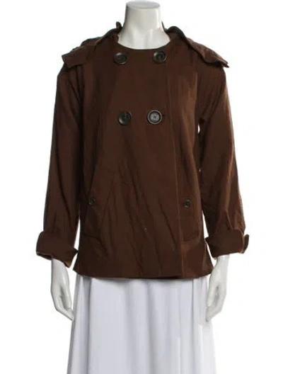 Pre-owned Kenzo Jacket In Brown