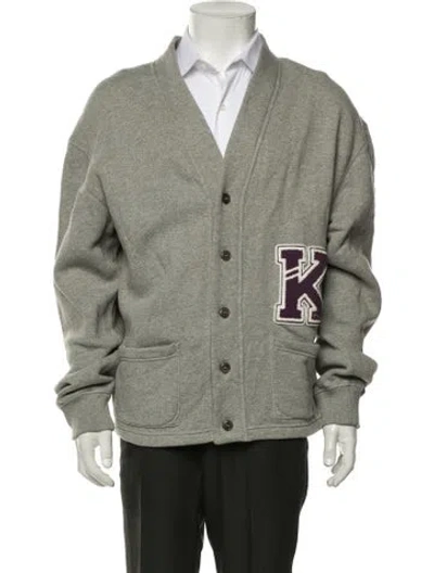 Pre-owned Kenzo Jacket In Gray