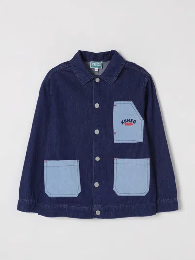 Kenzo Jacket  Kids Kids Color Blue