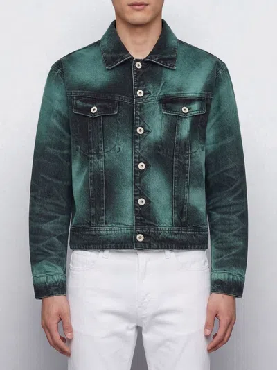 Kenzo Jacket  Men Color Grey In Green