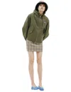 Kenzo Jacket With Patch Pockets In Khaki