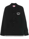 Kenzo Jacket With Tiger Motif In Black