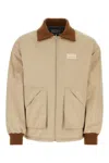 Kenzo Reversible Padded Blous In Beige O Tan