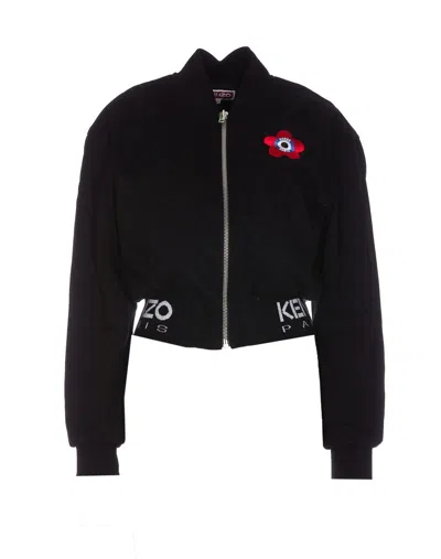 Kenzo Jackets In Black Denim