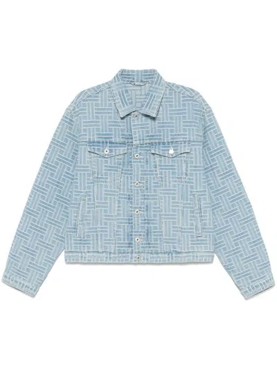 Kenzo Jackets In Bleached Blue