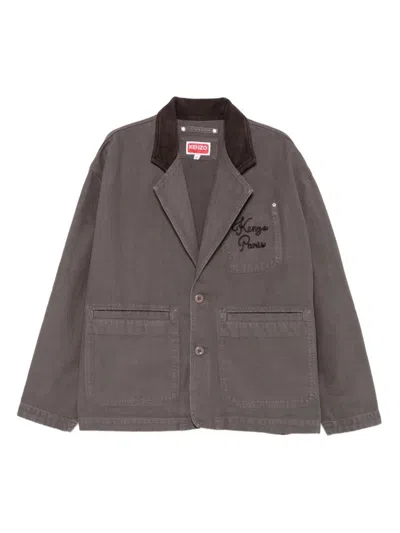 Kenzo Jackets Men In Brown