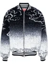 Kenzo Cloud Tiger Bomber Jacket In Blue