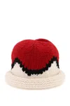 KENZO KENZO JACQUARD KNIT BEANIE HAT