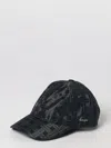 Kenzo Jacquard Polyester Hat In Black