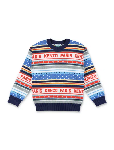 KENZO JACQUARD SWEATER