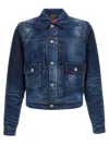 Kenzo Japanese Denim Jacket In Blue
