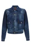 Kenzo Japanese Denim Jacket In Blue
